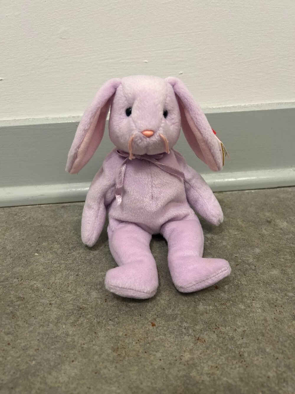 Ty Beanie Baby Floppity the Bunny Rabbit 1996 Tags Attached Vintage Plush Easter